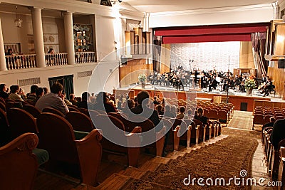 Concert auditorium Stock Photo