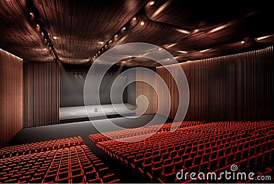 Concert hall Stock Photo