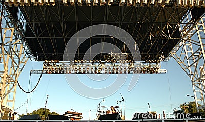 Concert Stage Stock Photo