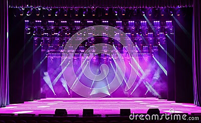 Concert stage Stock Photo