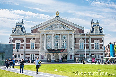 Concertgebouw, Amsterdam Editorial Stock Photo