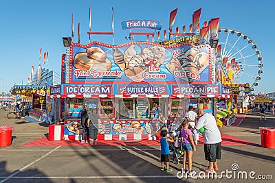 Concession Stand at Arizona State Fair Editorial Stock Photo