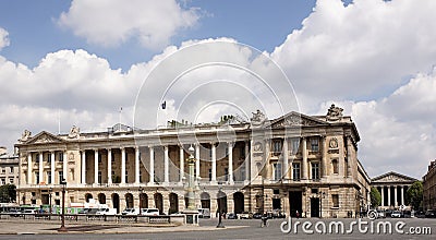 By Concorde moving vehicles. The area is visited by tourists Editorial Stock Photo