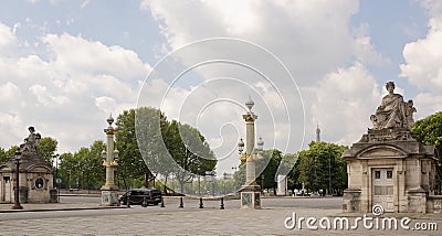 By Concorde moving vehicles. The area is visited by tourists. S Editorial Stock Photo