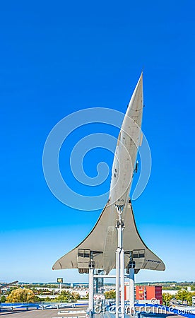 Concorde supersonic Editorial Stock Photo