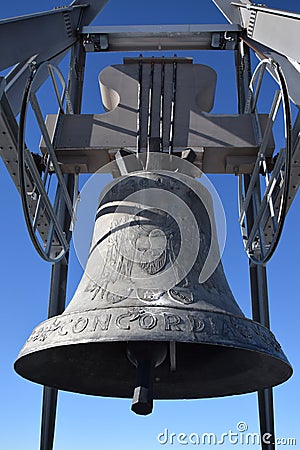 Concordia 2000, the peace bell Stock Photo