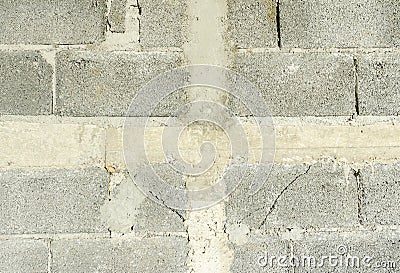 Concret bricky gray background of natural cement Stock Photo