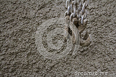 Concrete background. Texture of ready fresh concrete. Building foundation materia Stock Photo