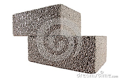 Concrete blocks Stock Photo