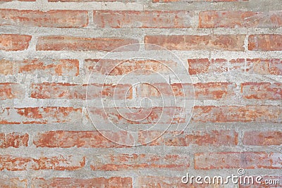 Concrete brick wall Stock Photo