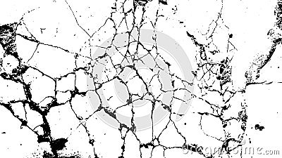 Concrete distress black damaged ink illustration template grunge texture background grunge damage asphalt Vector Illustration