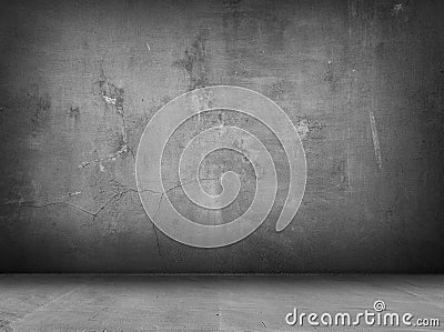 Concrete grey interior background Stock Photo