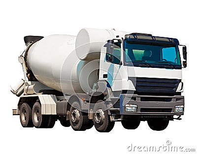 Concrete mixer Stock Photo