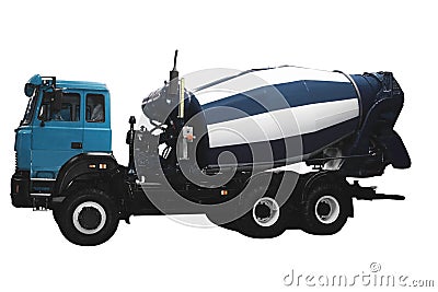 Concrete mixer Stock Photo