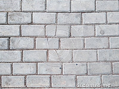 Concrete pavers or concrete block texture, background Stock Photo