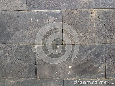 Concrete Peeble Floor Stock Photo