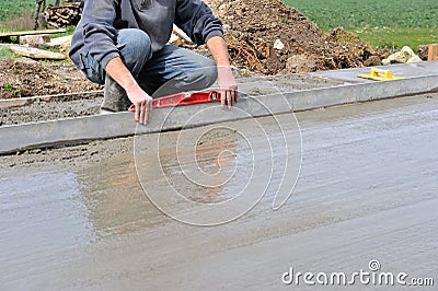 Concrete slab Stock Photo