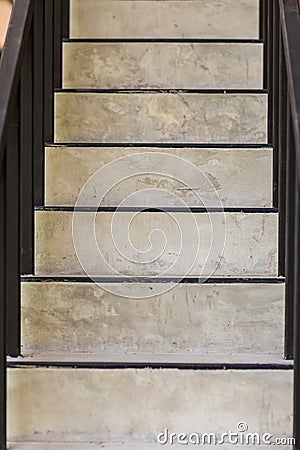 Concrete steps.ladder texture.Cement concrete stair.Abstract modern concrete stairs to building. step of stairs for background. Stock Photo