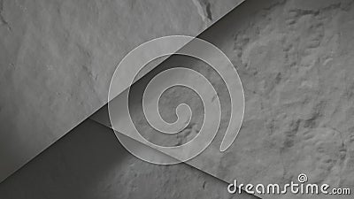 Concrete stones abstract. 3D Render Stock Photo