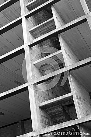 Concrete structure Stock Photo