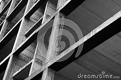 Concrete structure Stock Photo