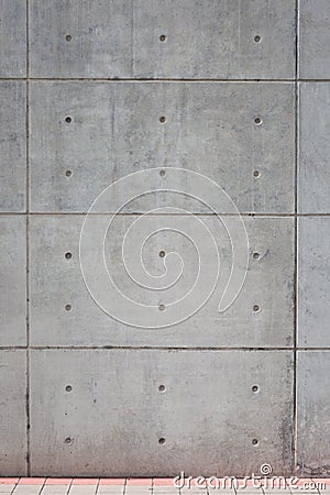 Concrete wall Stock Photo