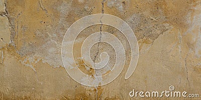 Concrete wall with old plaster chipped textured stone sandstone surface background Stock Photo