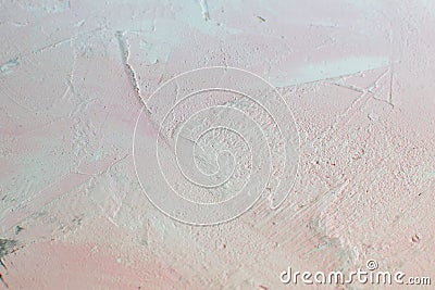 Concrete wall Plaster pastel rose Stock Photo