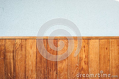 Concrete wood wall for background Stock Photo