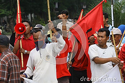 Condemn neoliberalism Editorial Stock Photo