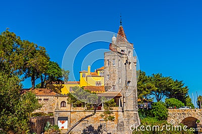 Condes de Castro GuimarÃ£es museum in Cascais, Portugal Editorial Stock Photo