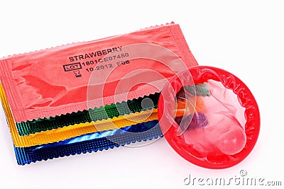 Condom Stock Photo