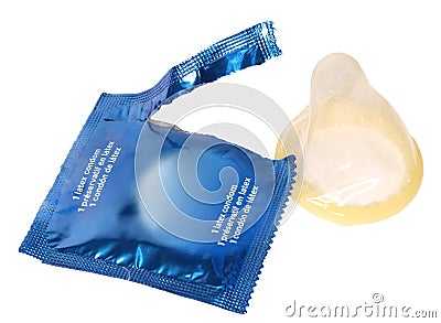 Condom Stock Photo