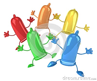 Condoms Stock Photo