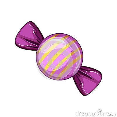 confectionery candy cartoon vector illustration Cartoon Illustration