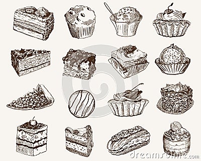 Confectionery Vector Illustration