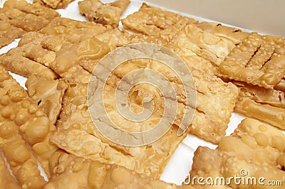 Confectionery working Stock Photo