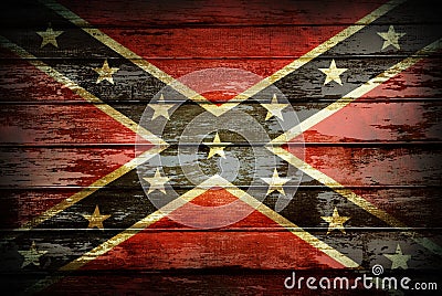 Confederate flag Stock Photo