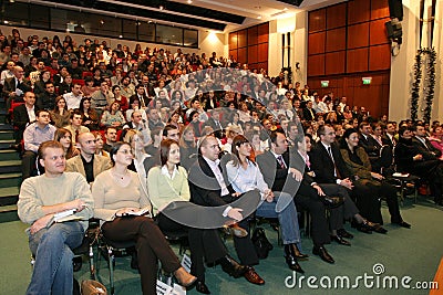 Conference Editorial Stock Photo