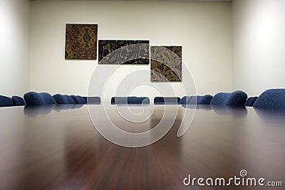 Conference Board Room Stock Photo