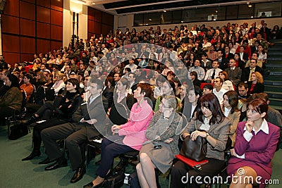 Conference Editorial Stock Photo