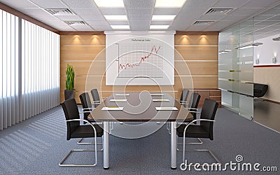 Conference room Stock Photo