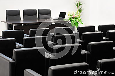 Conference room interior Stock Photo