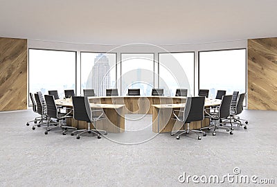 Conference room NY Stock Photo