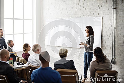 Conference Training Planning Learning Coaching Business Concept Stock Photo