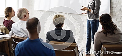 Conference Training Planning Learning Coaching Business Concept Stock Photo