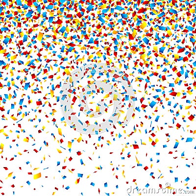 Confetti Vector Illustration