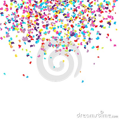 Confetti Vector Illustration