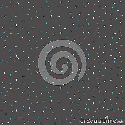 Confetti background Vector Illustration