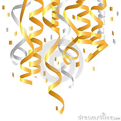 Confetti Vector Illustration